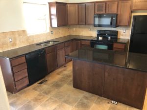 Black Pearl granite countertop